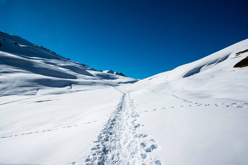 Verso il Col Chabaud